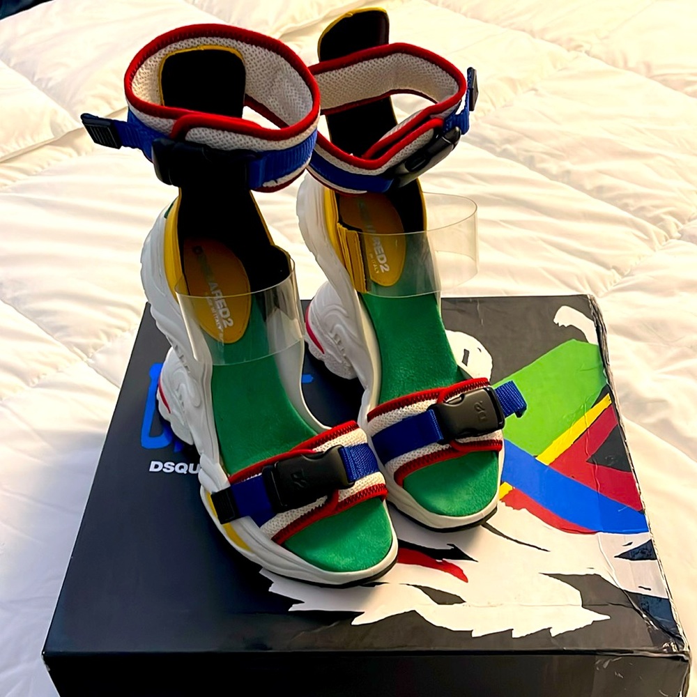 DSQUARED2 The Giant Sneaker Heel